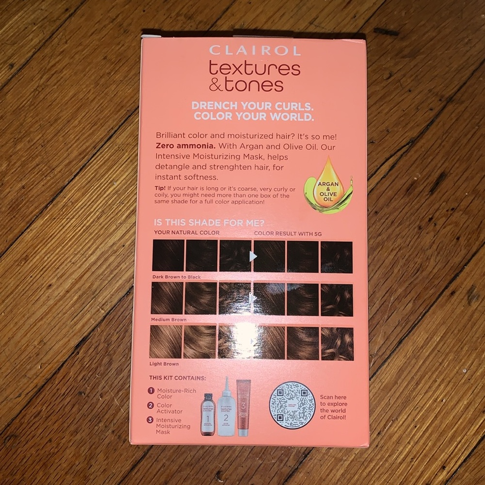 Clairol Textures & Tones Hair Color 5G Caramel Brown - Picture 8 of 8